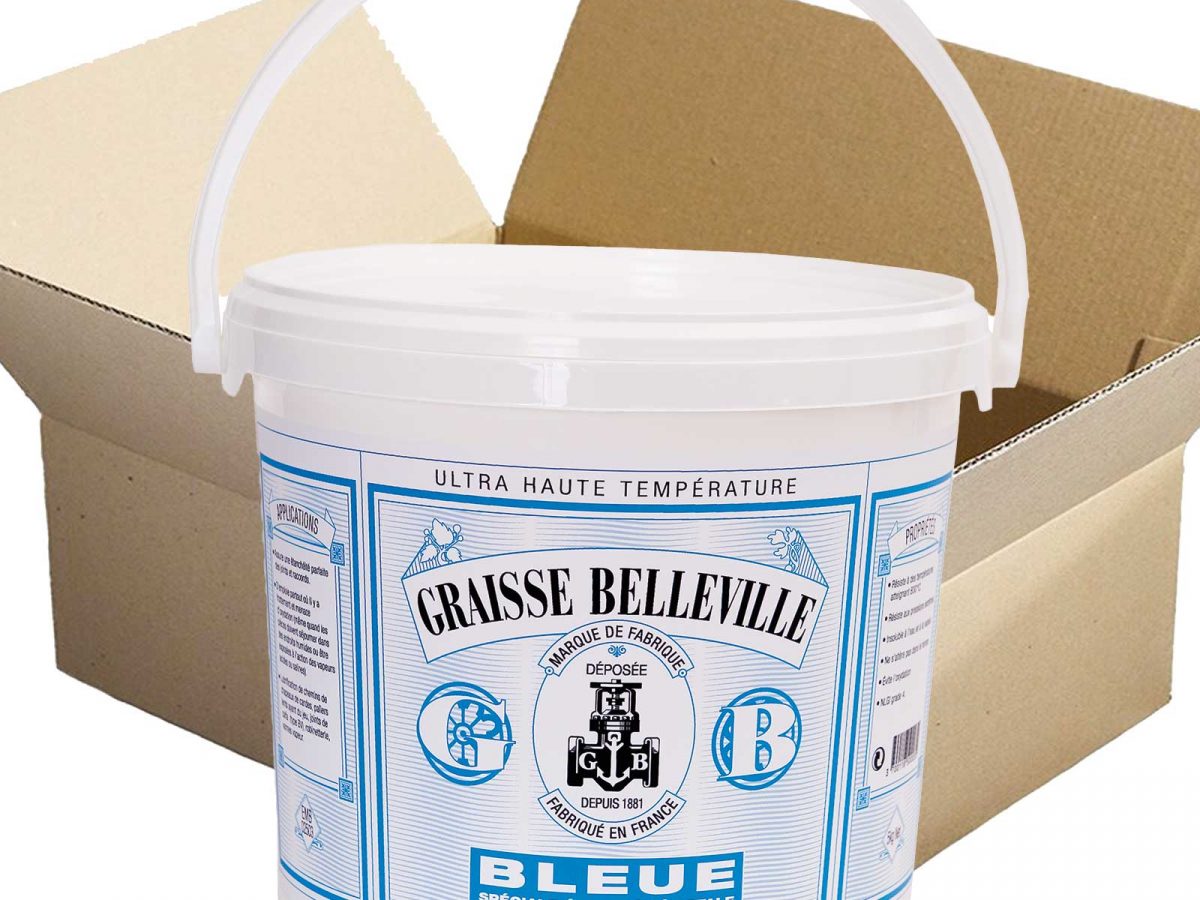 Graisse Belleville bleue graphitée 7386503 - GRAISSE BELLEVILLE 