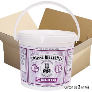 Graisse multiservices-Graisse Blonde Lithium EP2 -Carton 2 Seaux 5kg-CELTIA